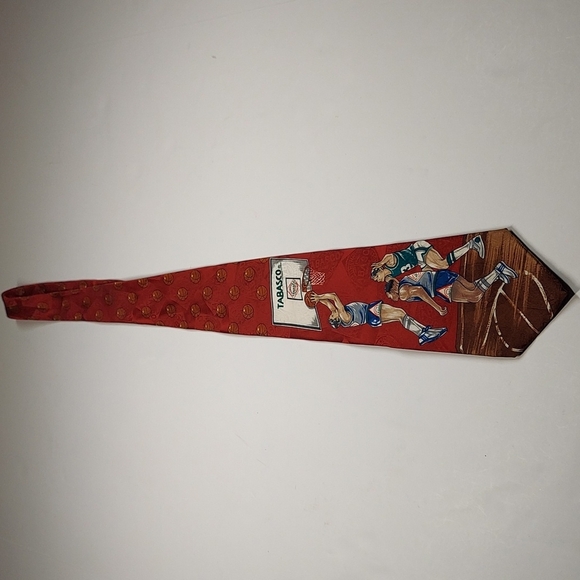 Tabasco Label Hot Sauce Neck Tie 👔 - Picture 2 of 12